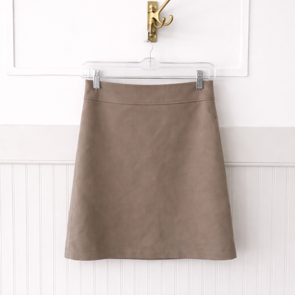 Banana Republic Taupe A-Line Skirt